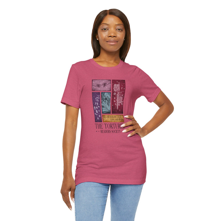 The Tortured Readers Society Unisex T-Shirt - Fandom-Made