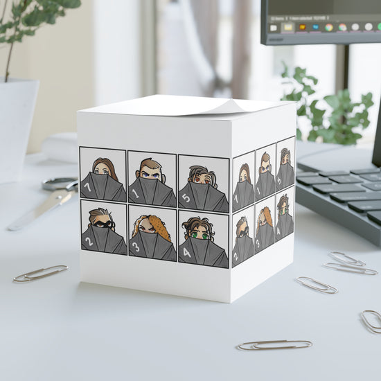 Umbrella Academy Group Note Cube - Fandom-Made