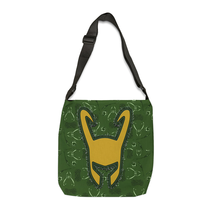 Loki Helmet Adjustable Tote Bag - Fandom-Made