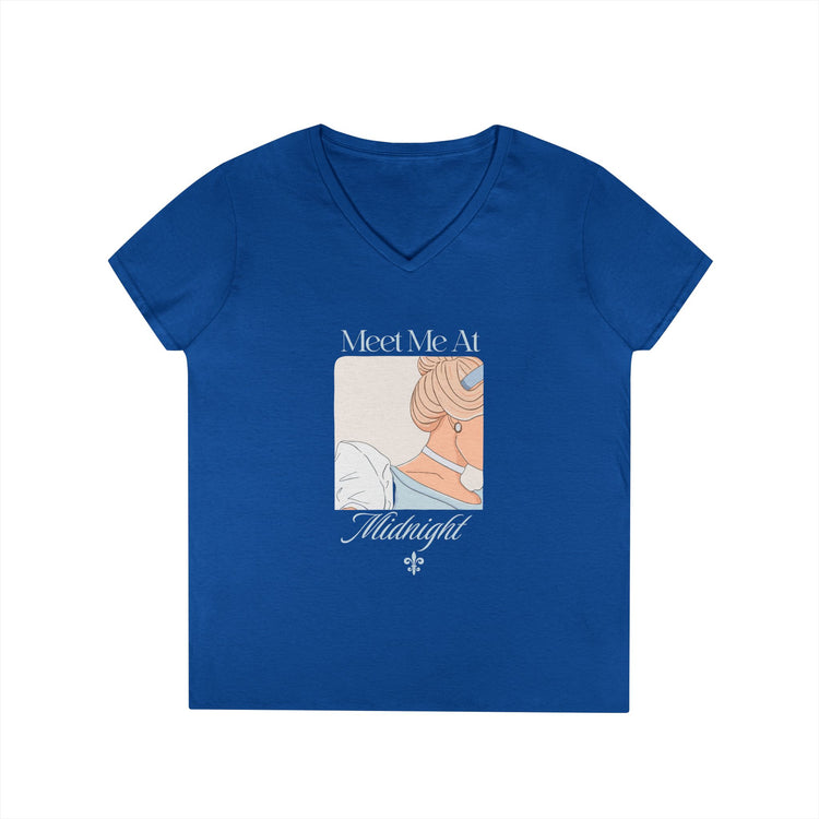 Meet Me At Midnight V-Neck Tee - Fandom-Made