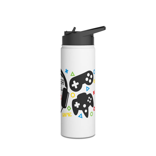 Gamer Fuel All-Over Print Stainless Steel Water Bottle