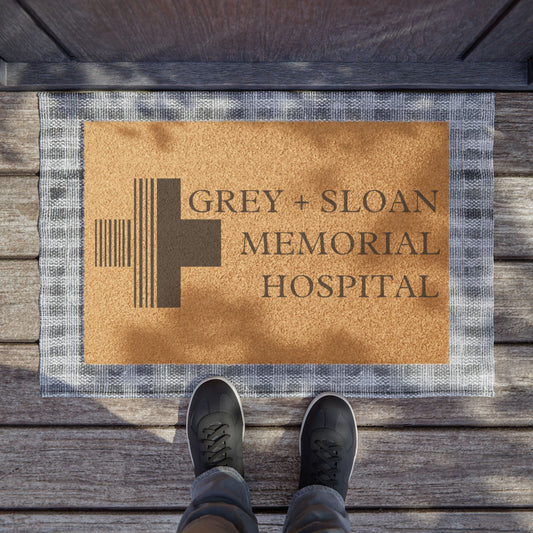 Grey Sloan Doormat