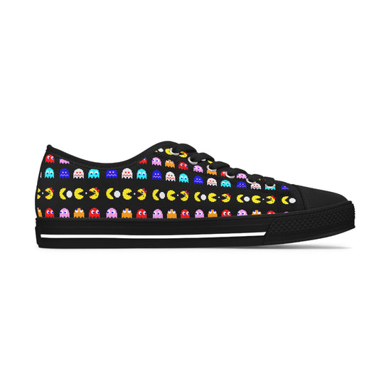 PacMan Women's Low Top Sneakers - Fandom-Made