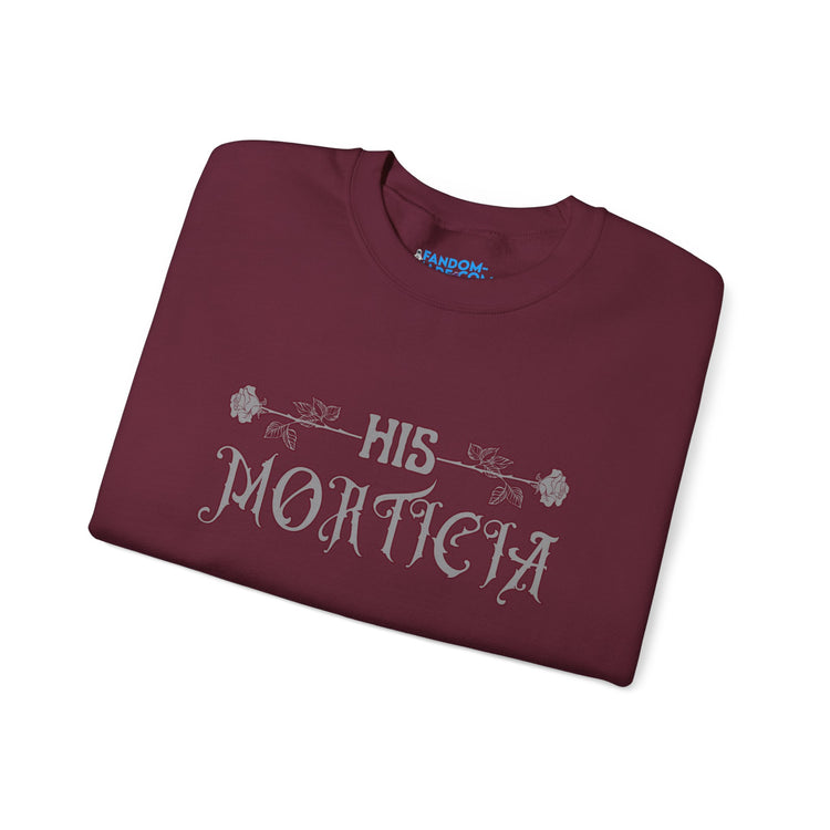 His Morticia Sweatshirt - Fandom-Made