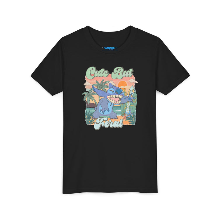 Cute But Feral Youth Tee - Fandom-Made