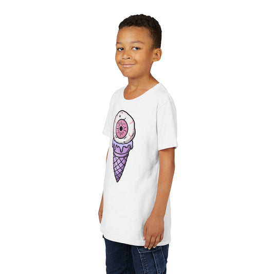 Eyeball Cone Youth Tee - Fandom-Made