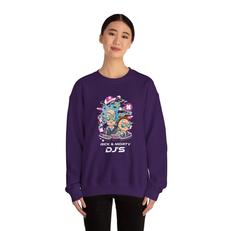DJs Rick & Morty Unisex Sweatshirt - Fandom-Made