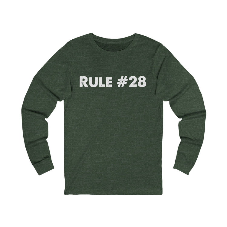 Rule 28 Unisex Long Sleeve T-Shirt
