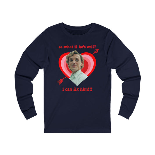Evil Unisex Long Sleeve Tee - Fandom-Made