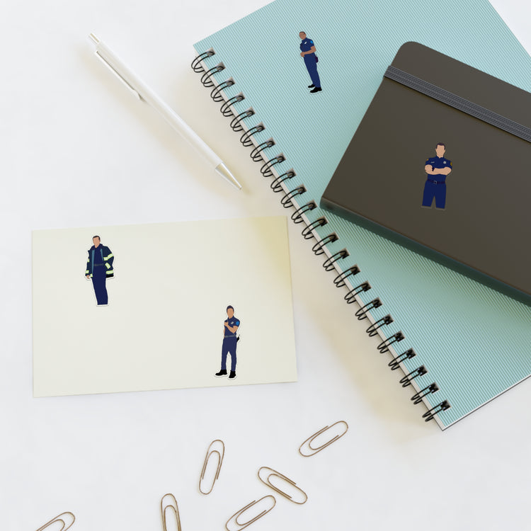 9-1-1 Sticker Sheet - Fandom-Made
