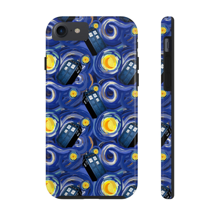 Tardis Night Phone Case - Fandom-Made