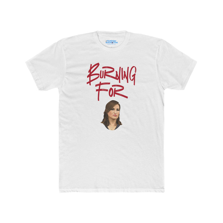 Burning For Benson Men’s Fitted T-Shirt - Fandom-Made