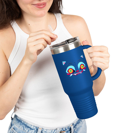 Derpy Face Insulated Tumbler - Fandom-Made