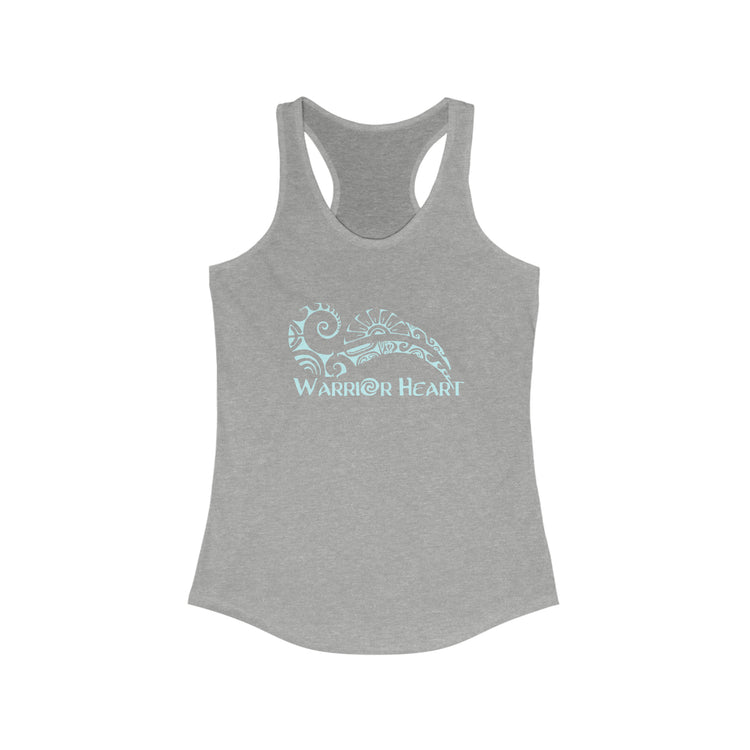 Warrior Heart Racerback Tank - Fandom-Made