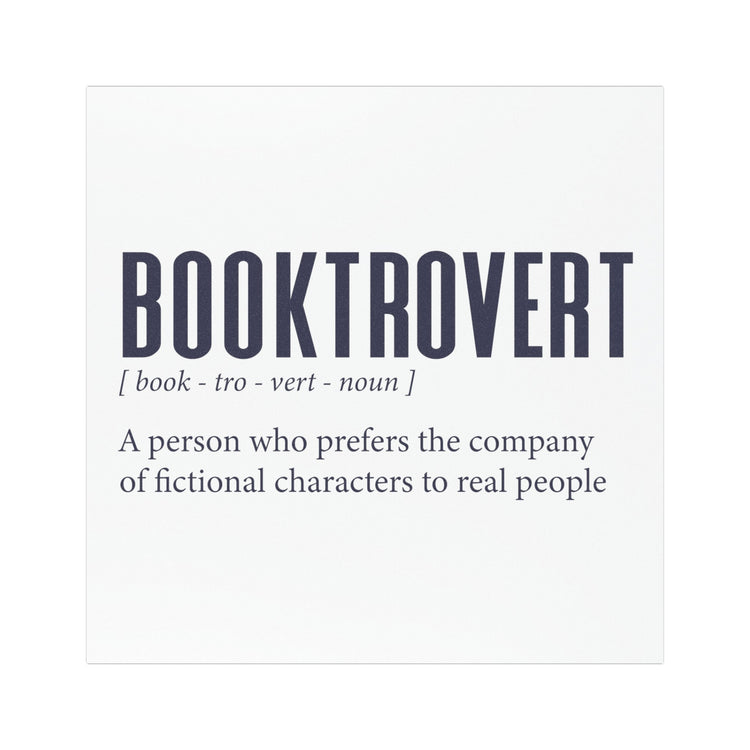 Booktrovert Car Magnets - Fandom-Made