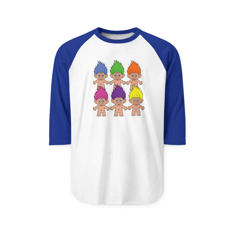 Trolling 3/4 Raglan Shirt - Fandom-Made