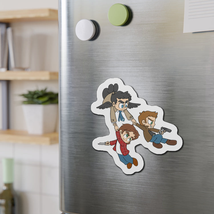 Supernatural Trio Die-Cut Magnet - Fandom-Made