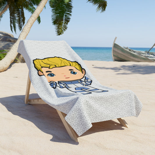 Johnny Storm Beach Towel - Fandom-Made