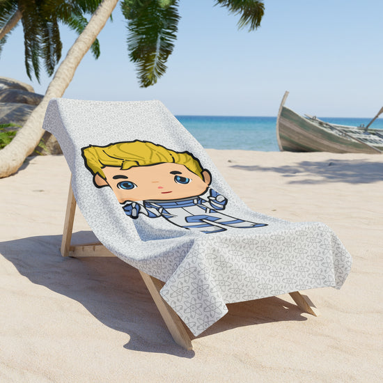 Johnny Storm Beach Towel - Fandom-Made