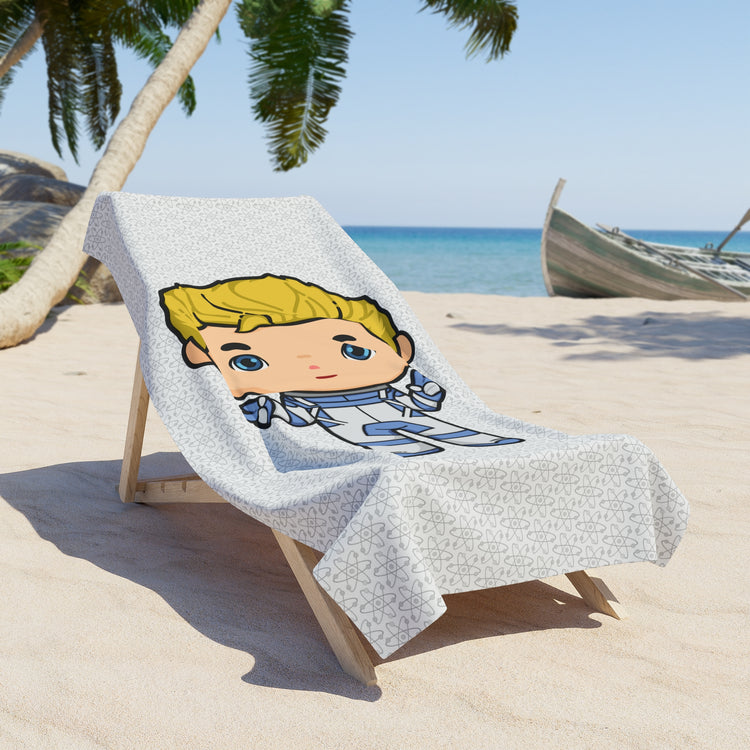 Johnny Storm Beach Towel - Fandom-Made