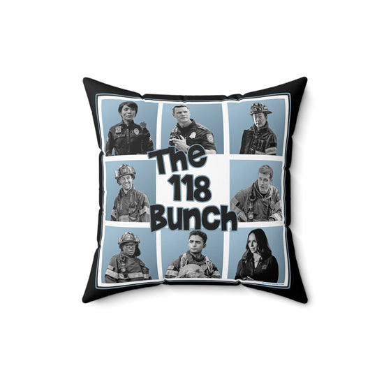 The 118 Bunch Square Pillow - Fandom-Made