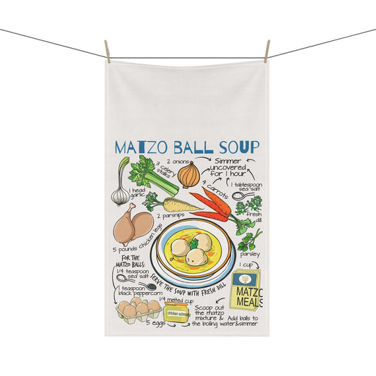 Matzo Ball Soup Kitchen Towel - Fandom-Made