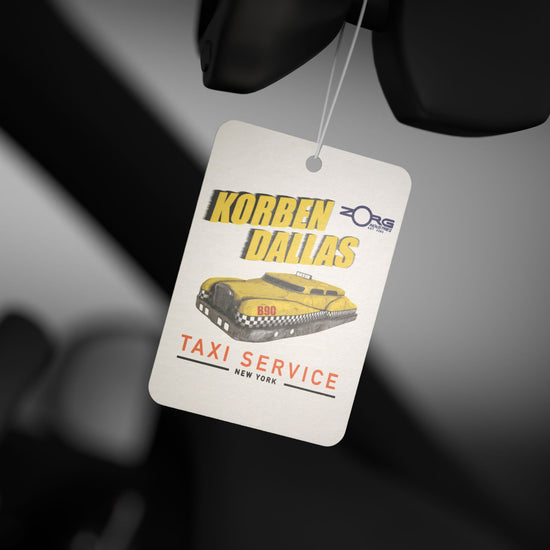 Korben Dallas Taxi Service Air Freshener - Fandom-Made