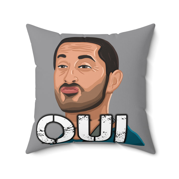 Frenchie Square Pillow - Fandom-Made