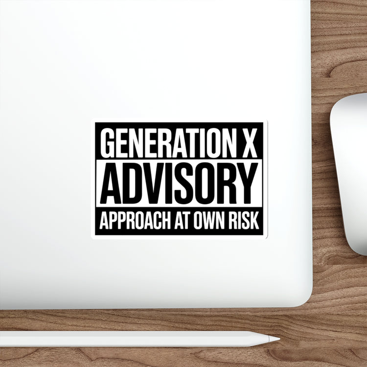 Gen X Die-Cut Sticker