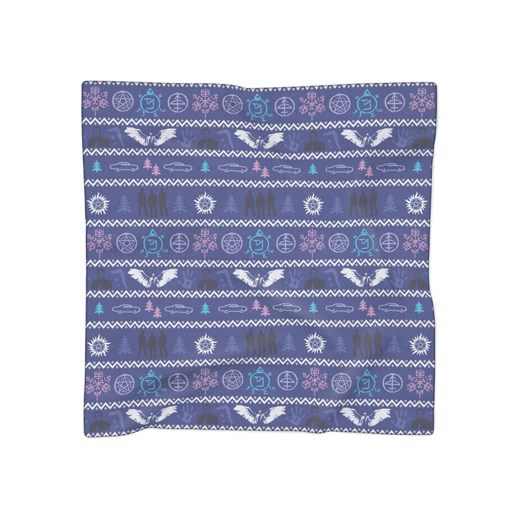 Supernatural Ugly Christmas Sweater Scarf - Fandom-Made