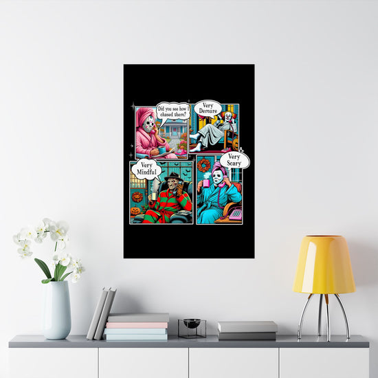 Very Demure Very Mindful Very Scary Poster - Fandom-Made