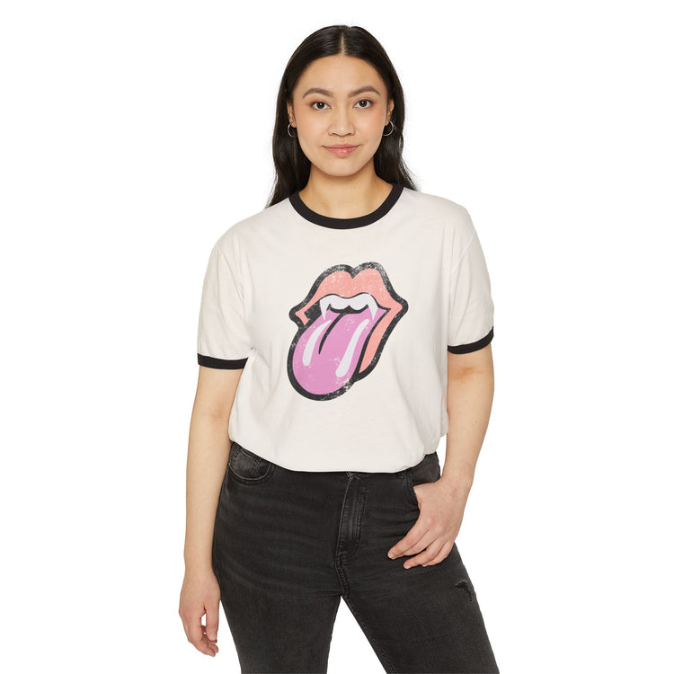 Vampire Grunge Ringer T-Shirt - Fandom-Made