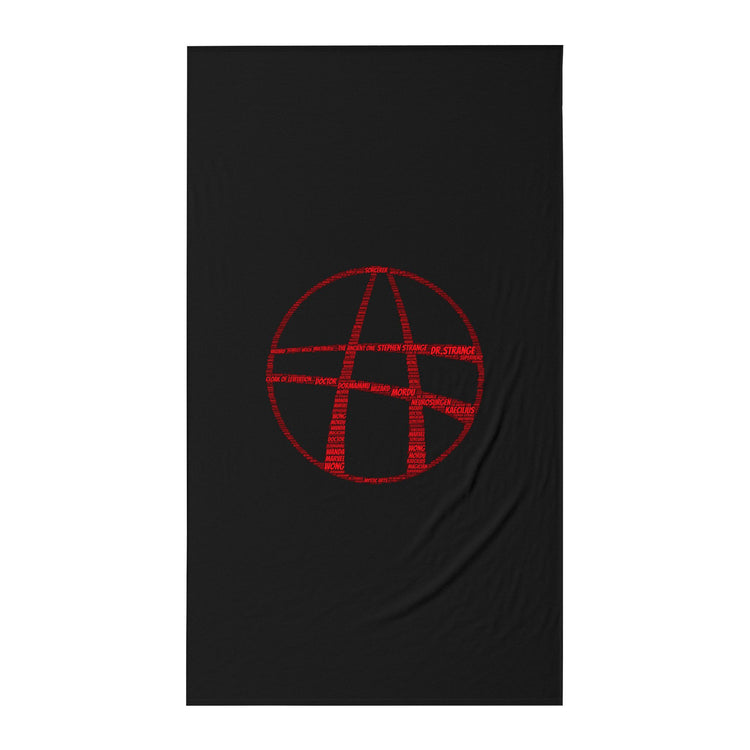 Strange Calligram Twin Flat Sheet - Fandom-Made