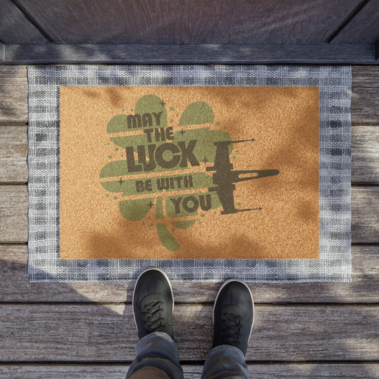 Luck Be With You Doormat - Fandom-Made