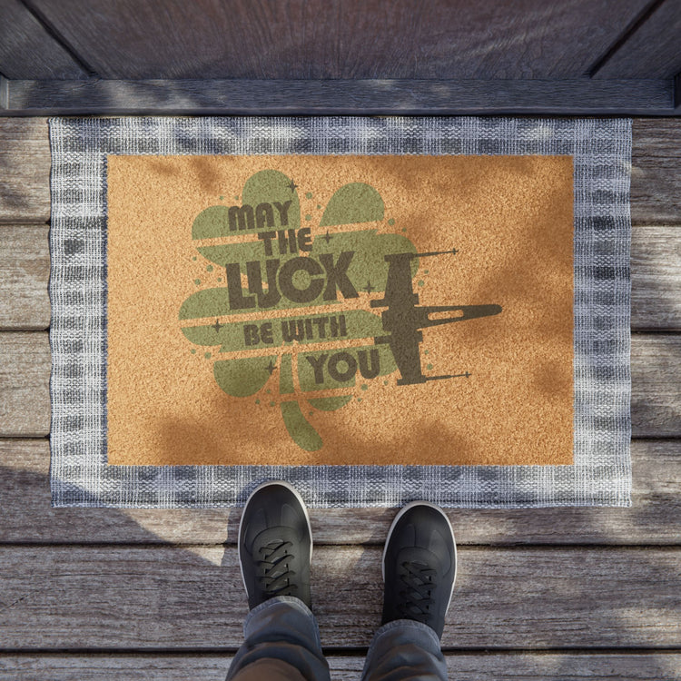 Luck Be With You Doormat - Fandom-Made