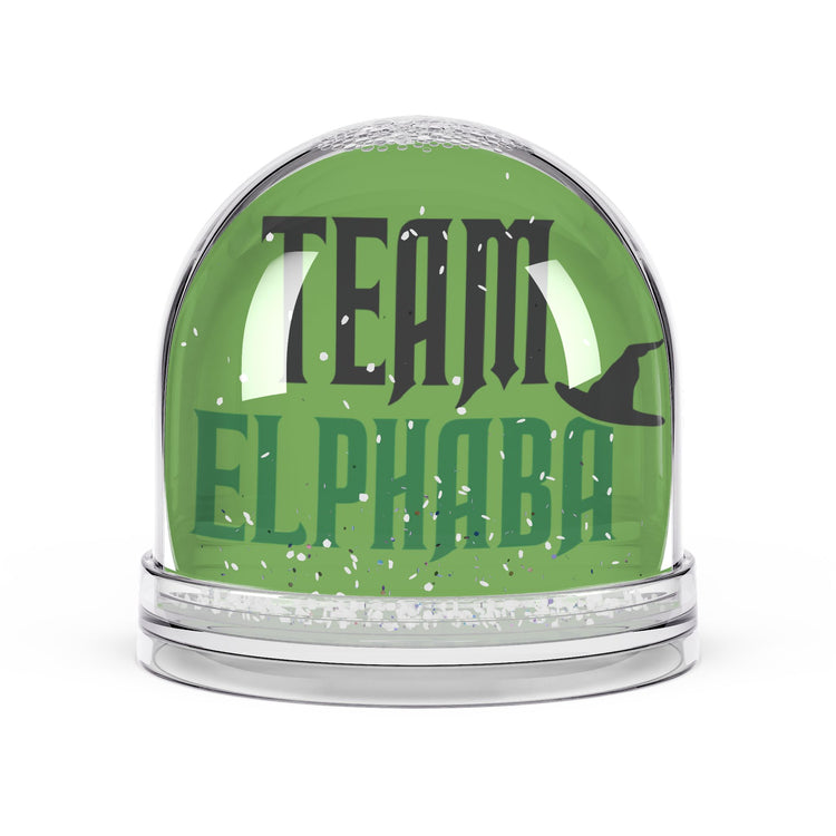 Team Elphaba Snow Globe - Fandom-Made