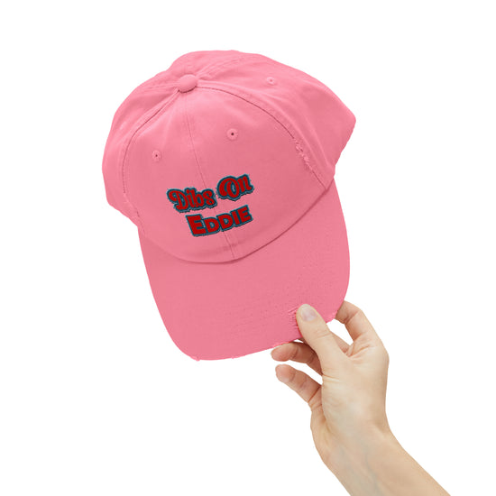 Dibs On Eddie Distressed Cap - Fandom-Made