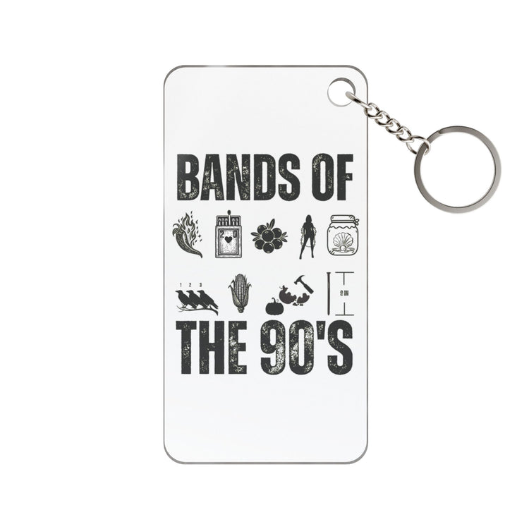 Bands Of The 90s Keychain Charm