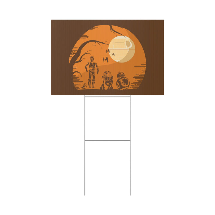 Droids Halloween Yard Sign - Fandom-Made