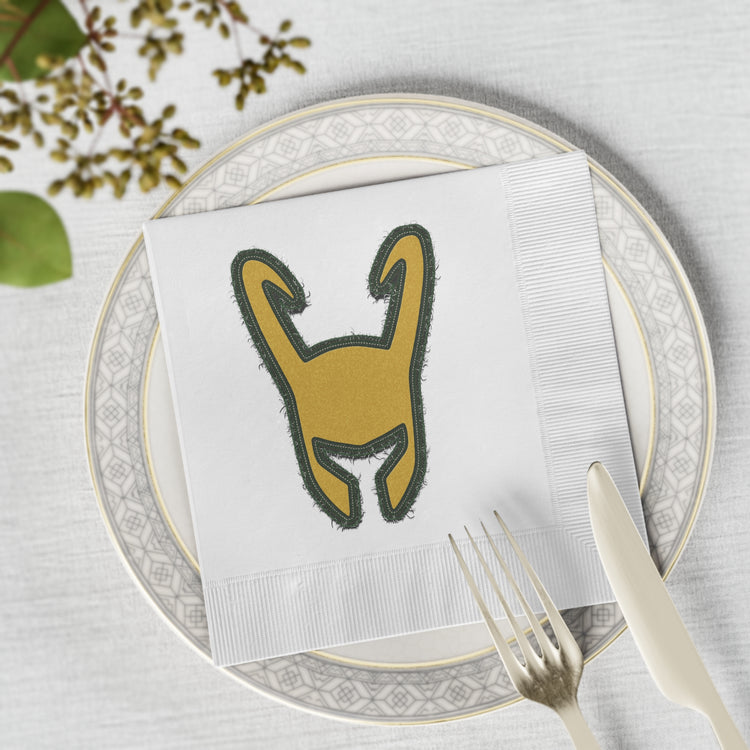 Loki Helmet Napkins - Fandom-Made