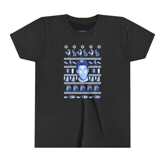 Adam Sandler Ugly Hanukkah Youth Tee - Fandom-Made