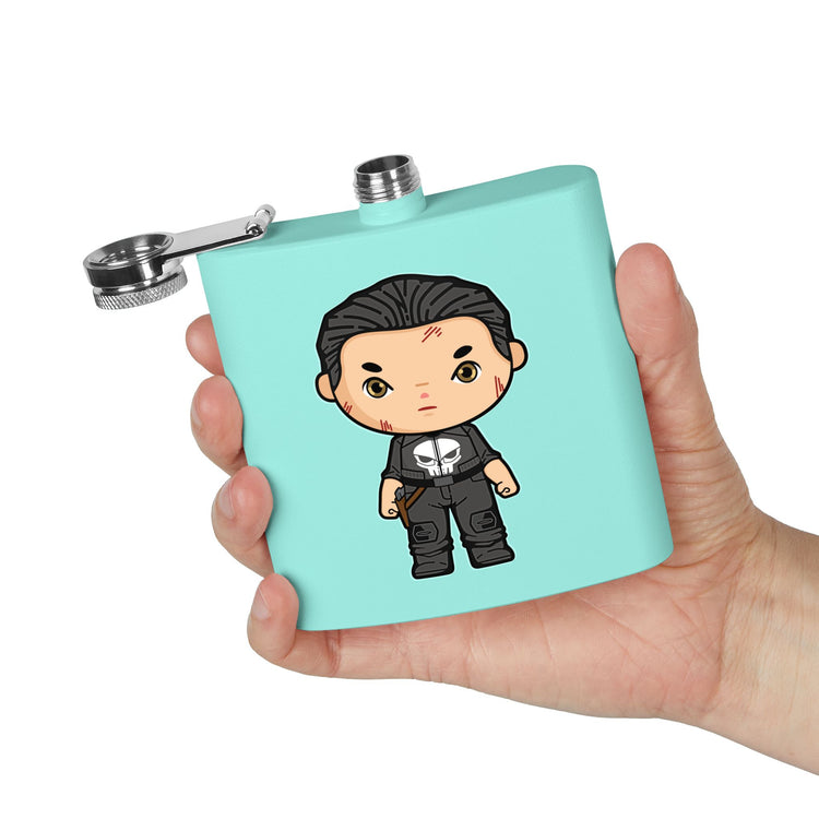 The Punisher Flask - Fandom-Made