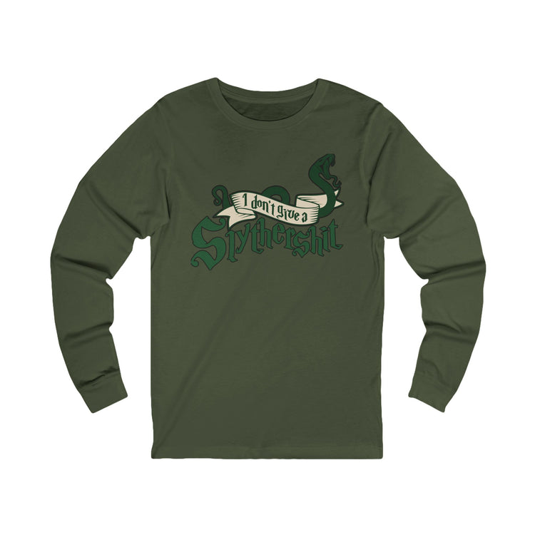 I Don't Give A Slythershit Unisex Long Sleeve T-Shirt