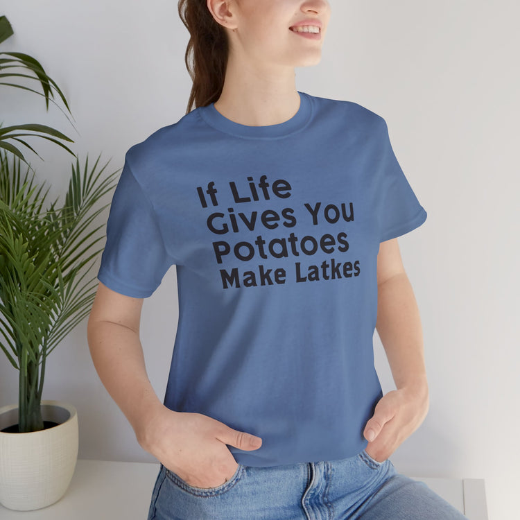 Make Latkes T-Shirt - Fandom-Made