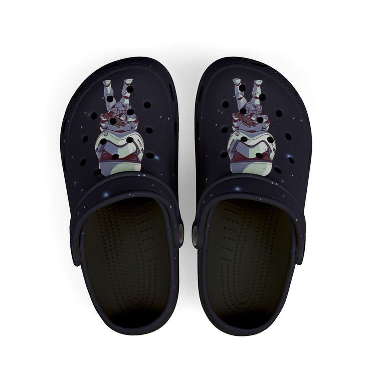 Stormtrooper Kids Clogs - Fandom-Made