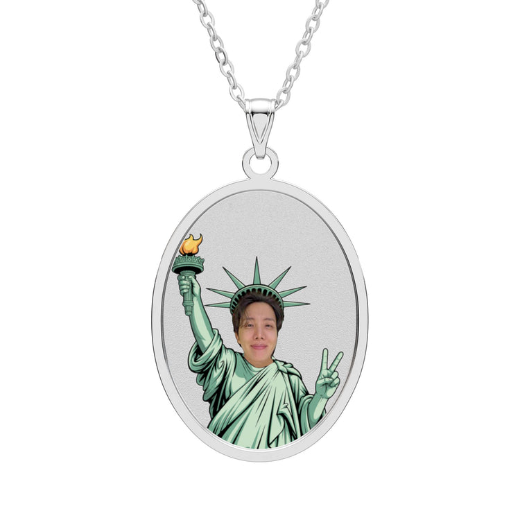 Our Hope Oval Pendant