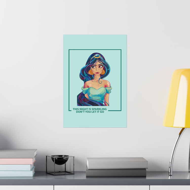 The Night Is Sparkling Poster - Fandom-Made