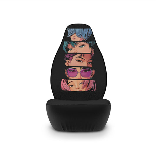 Saja Eyes Car Seat Covers - Fandom-Made