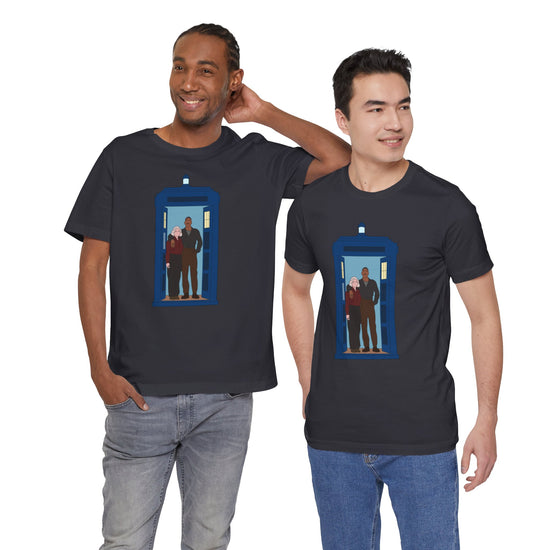 The Fifteenth Doctor and Ruby T-Shirt - Fandom-Made