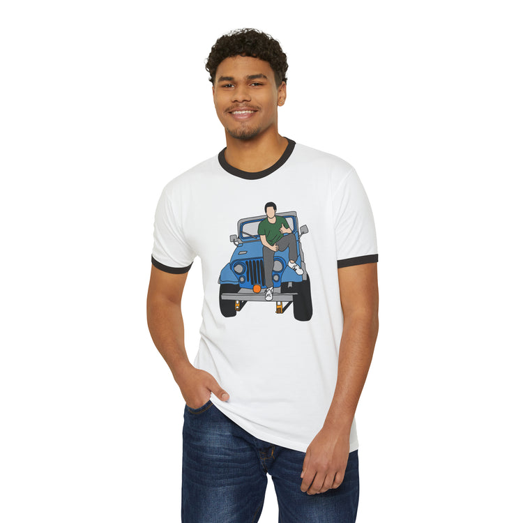 Stiles Stilinski And Jeep Ringer T-Shirt - Fandom-Made